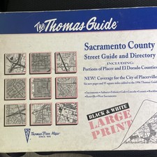 1996 Sacramento County Street Guide and Direc...