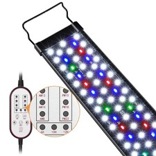 Luz Led Para Acuario De Espectro Completo Para Luz Para Pecera De 12 A 17'' NEW.