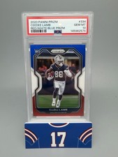 Ceedee Lamb 2020 Prizm Red White Blue Rookie Card #334 PSA 10. rookie card picture