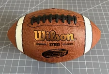 Wilson 1780 GST Composite Football NFHS Official Collegiate size