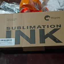 Hiipoo Sublimation Ink for ET-8500 ET-8550 6x100ML CMYK  Black Gray for Inkjet