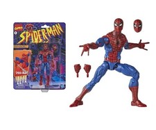 Hasbro Marvel Legends Spider-Man Retro Spiderman 6  Action Figure Dented Package