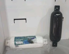 Polyform & Shoreline Marine G-3 Boat Fenders Black & White 5.5 x 20 in