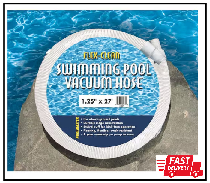 Basic 27 Ft. 1-1/4 In. Swimming Pool Vacuum Hose