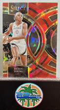 2024 #180 Jackie Young Panini Select WNBA Premier Red Ice Prizm