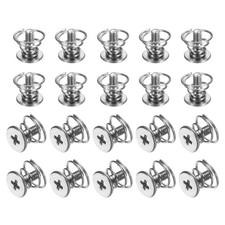 20 Pcs M2x6.8mm GPU Graphics Card Back Plate Heatsink Spring Screws