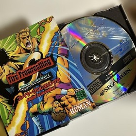 Saturn Fire Pro Wrestling S Game Japan NTSC-U/C, Case Damage, Disc Scratches Jap