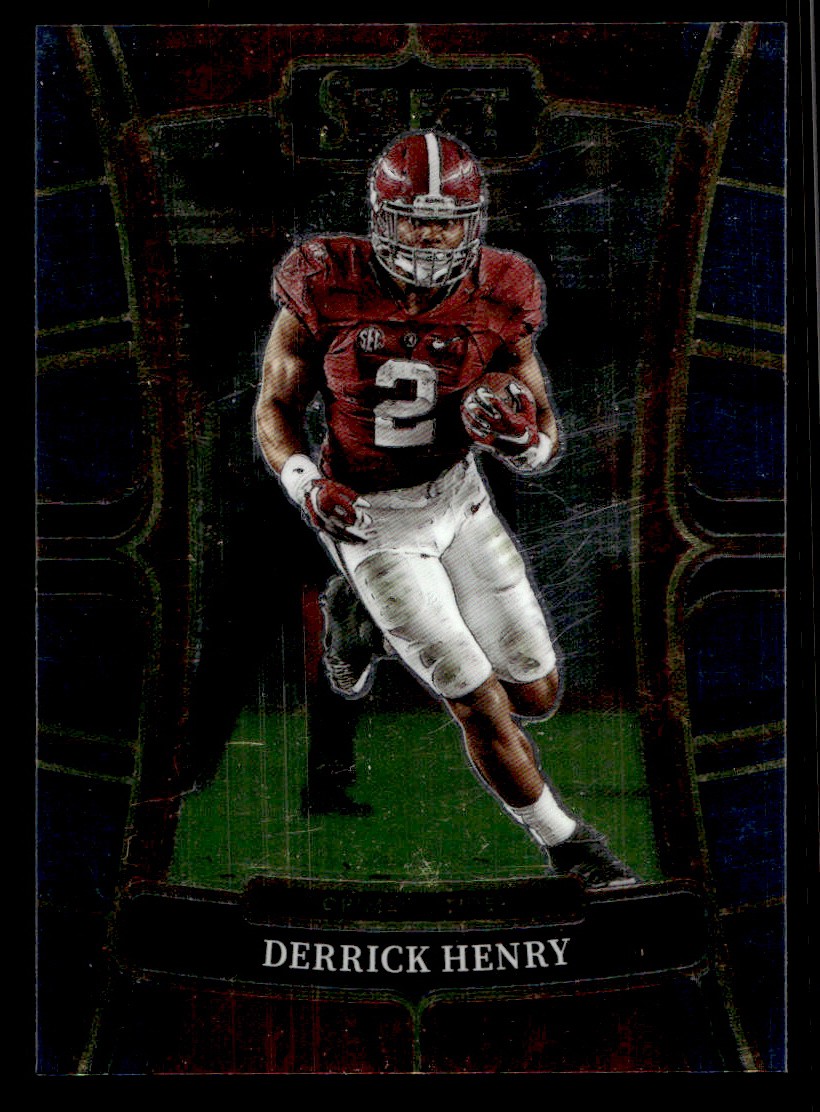 Panini Derrick Henry #43 Alabama Crimson Tide Football Sports Card Raw