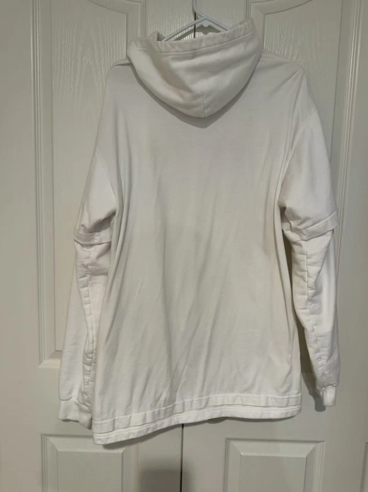 Sudadera con Capucha Balenciaga 2022 Doble Manga Larga Logo Chicle Talla XS Original $1250 Foto 4 de 4