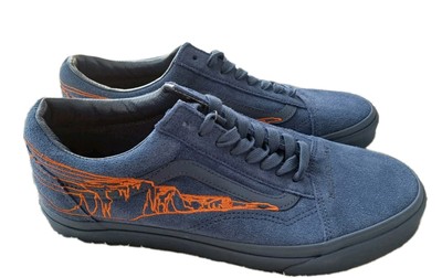 Vans Queer Poets Old Skool Kae Tempest Shoes Mens 7/ Womens 8.5 Blue Orange New Vans Queer Poets Old Skool Kae Tempest Shoes Men main image 2