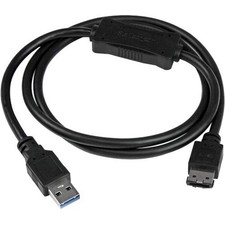StarTech USB3S2ESATA3 3ft USB 3.0 to eSATA HDD / SSD / ODD Adapter Cable