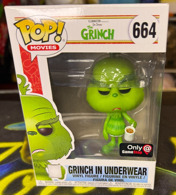 GRINCH IN UNDERWEAR----FUNKO POP!---664