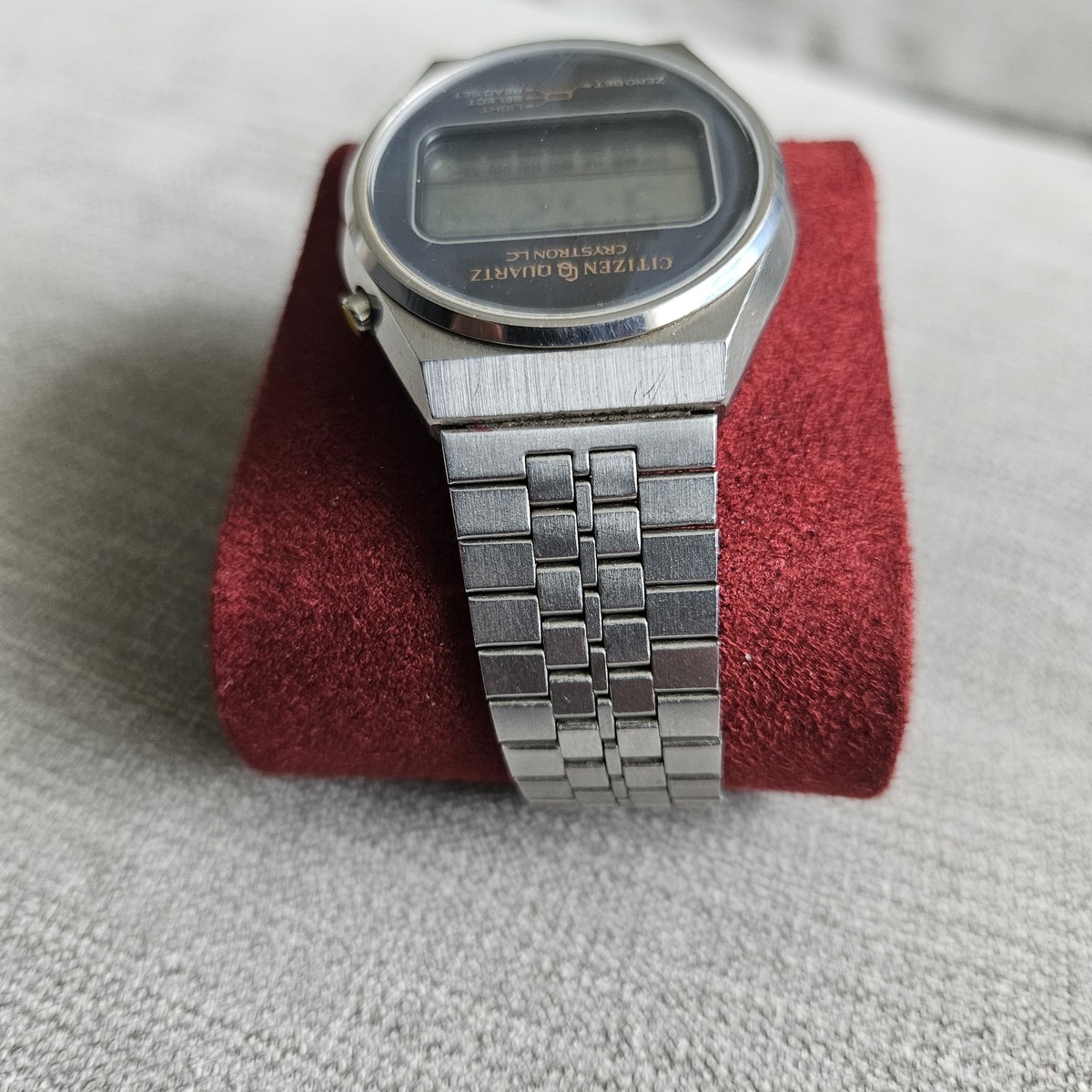 Vintage Citizen Crystron LC Digital Watch 50 1077 | eBay