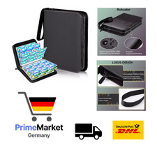 Sammelkartenordner 900 Karten PU Leder Reißv...