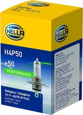Hella H4p50 50 Performance Bulb 12v 6055w Hella H4p50 50 Performance Bulb 12v 6055w