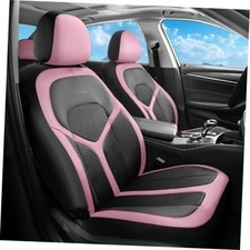 Car Seat Covers Front Seat, Universal Seat Cover 2 Seats, Frontpair Pink