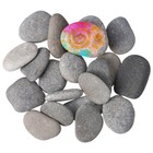 20 Pcs Pebbles to Paint Stones For Rocks Painting Smooth Drawing