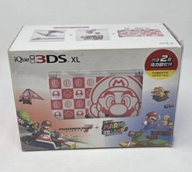 🇺🇸Nintendo Rare iQue 3DS XL Mario White Limited Edition Official Boxed Console