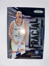 2025 Panini Prizm WNBA Paige Bueckers RC Rookie Fractal Insert Dallas Wings