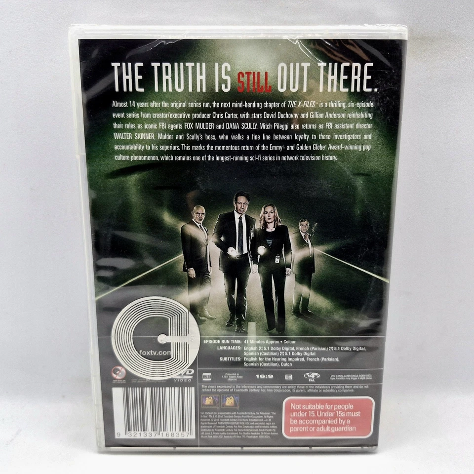 The X-Files - The Event Series - Collector's Edition DVD Region 4 NEW SEALED - Image 2 of 4