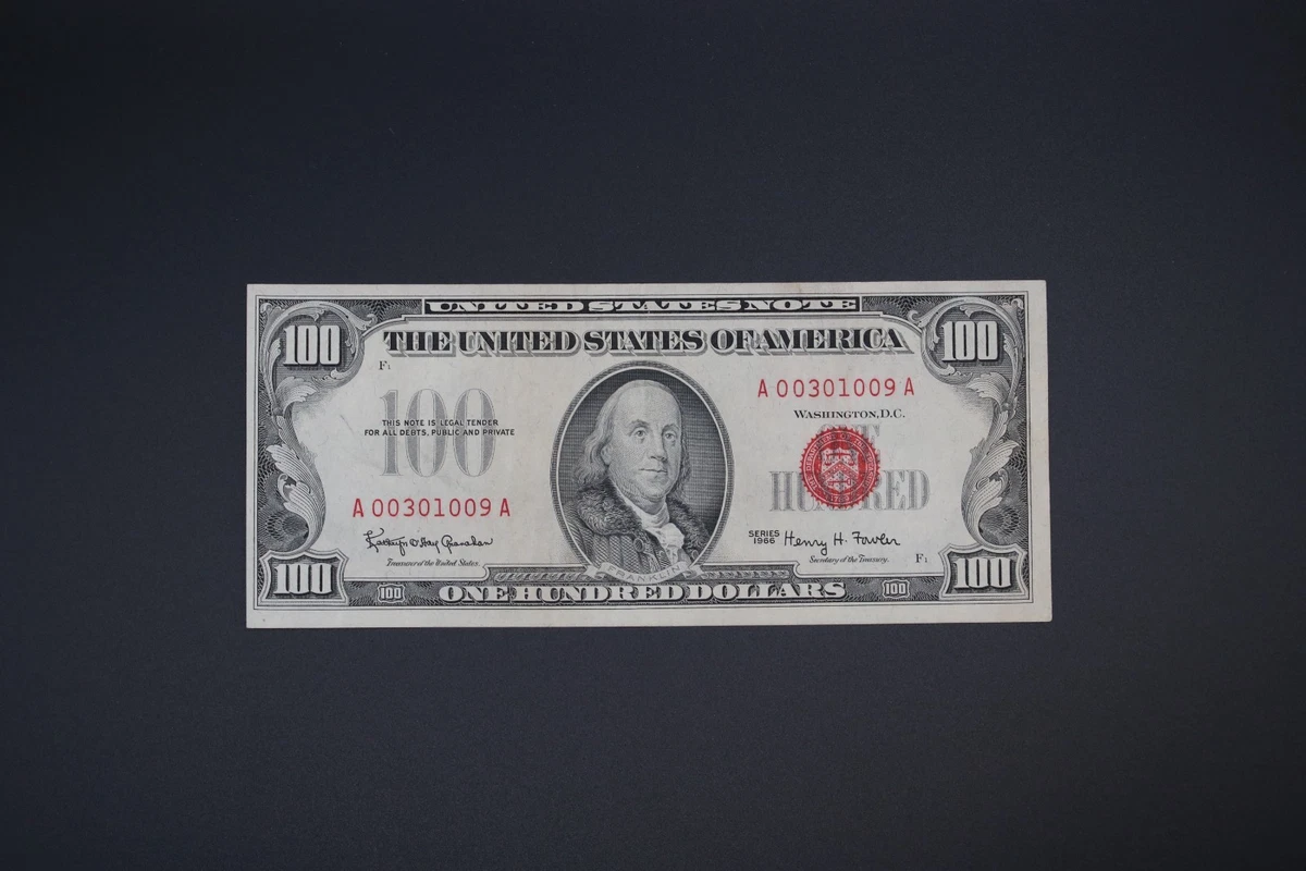 US Federal Reserve Small Notes 1966 $100 for sale | eBay