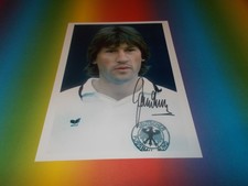 Manfred Kaltz DFB European Champion 1980 signed autograph on 20x28 photo