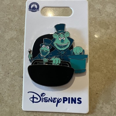 Disney Parks 2025 Haunted Mansion Muppets Kermit & Fozzy Doom Buggy OE Pin