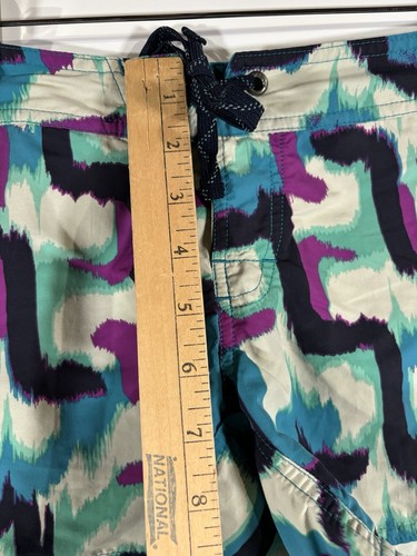 Patagonia Wavefarer 3" Board Shorts Womens Size 6 Tie Dye Hiking Zip Pocket - Picture 5 of 10