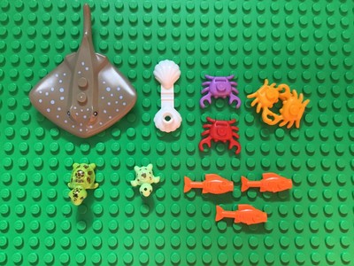 NEW LEGO YOU U Pick Animals Sea Turtle Stingray Crab Clam Fish