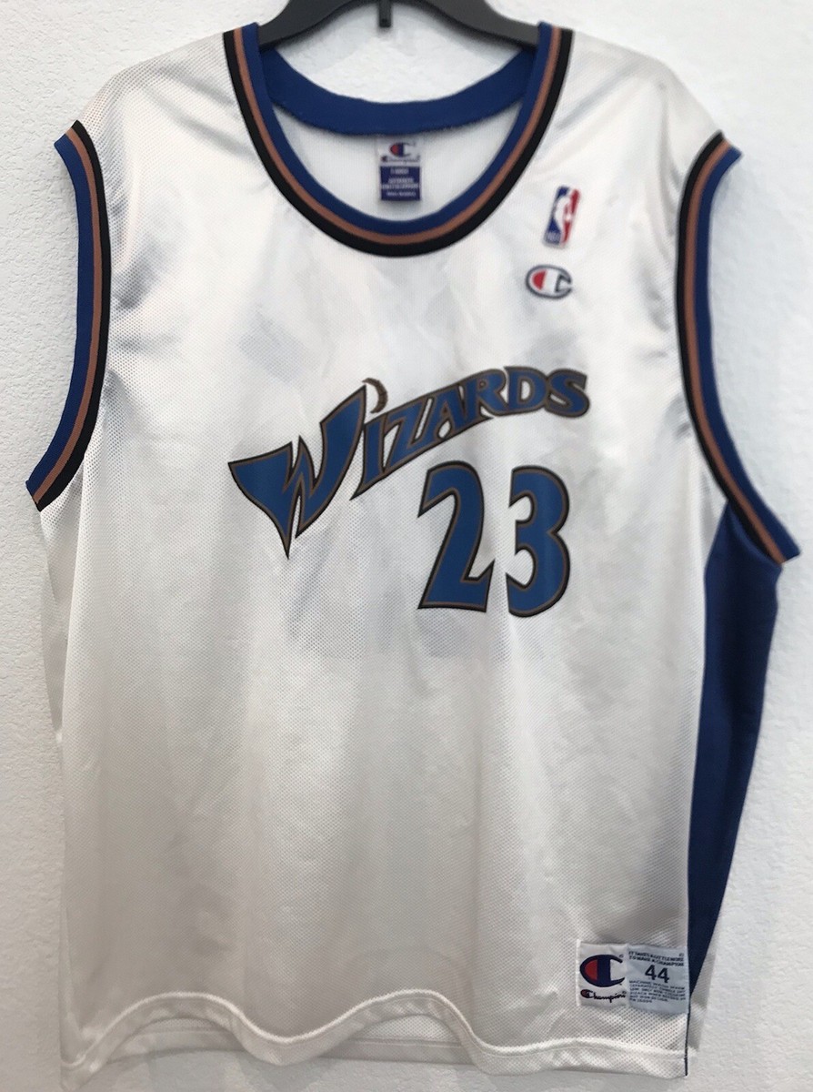Michael Jordan Wizards ユニフォーム 44 値下げ可 Michael Jordan Washington Wizards Champion VTG White