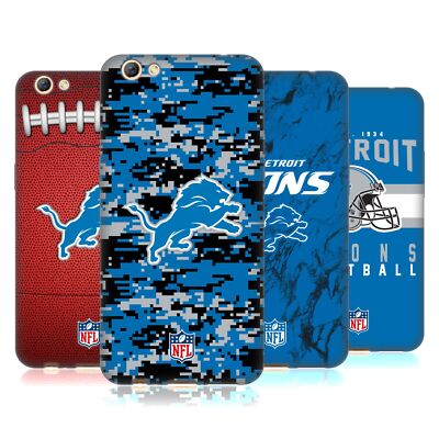 OFFIZIELLE NFL DETROIT LIONS GRAPHICS SOFT GEL HANDYHÜLLE FÜR OPPO HANDYS