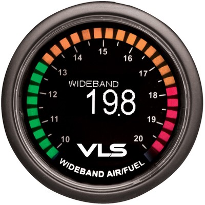 Revel VLS 52mm 10.0:1-20.0:1 AFR Digital OLED Wideband For Air/Fuel Ratio Gauge