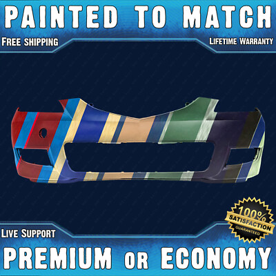 NEW Painted To Match Front Bumper Replacement for 2007-2009 Mazda 3 Sedan 07-09