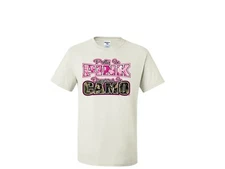 Pretty in Pink Dangerous In Camo Girl/ Women T Shirt JERZEES SIZE SM To 5XL