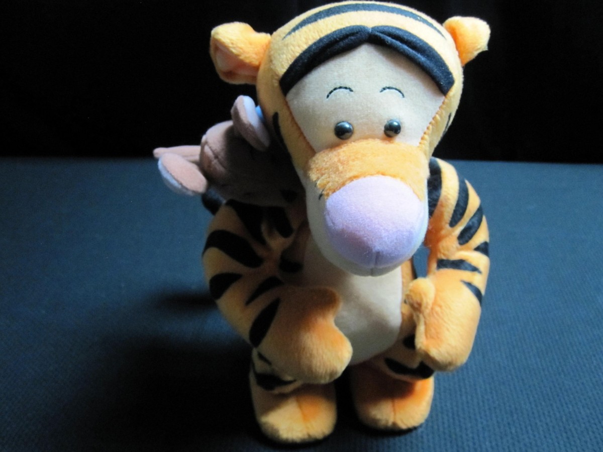 くまのプーさん 1999 Disney Mattel Winnie the Pooh Tigger & Roo Talking Toy