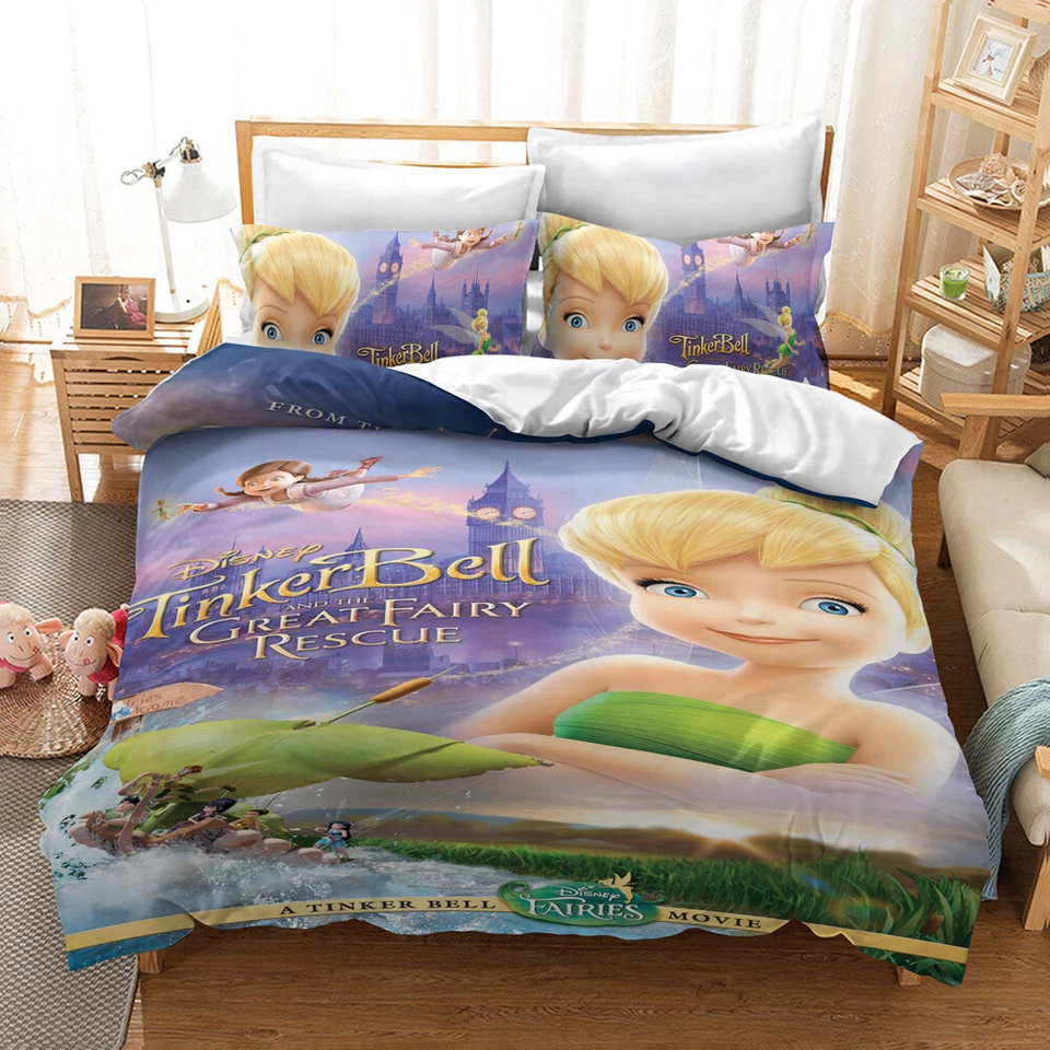 TinkerBell Legend of the Neverbeast Duvet Cover Pillowcase Twin/Full/Queen/King - Image 2 of 4