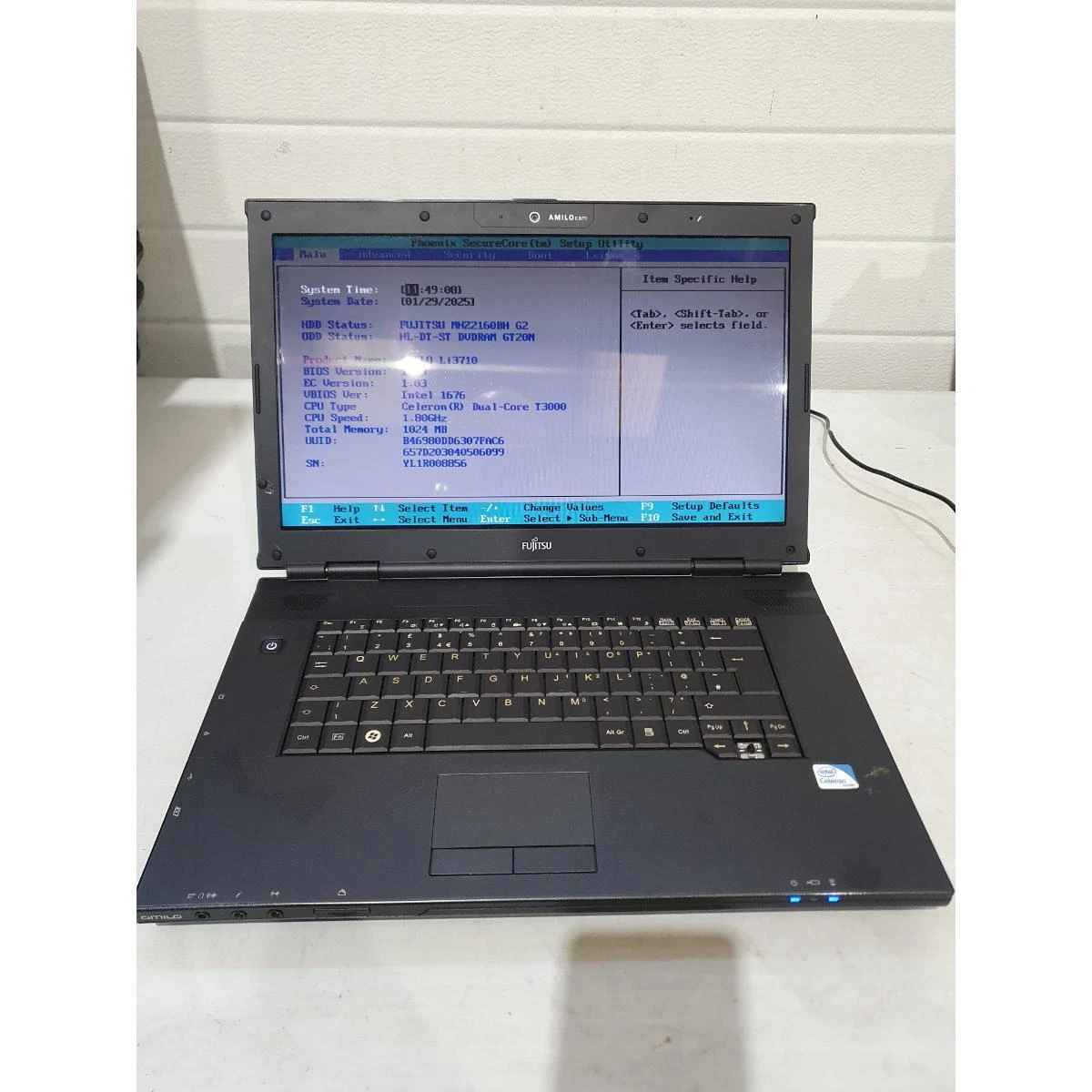 Fujitsu Windows Vista PC Laptops & Netbooks for sale | eBay