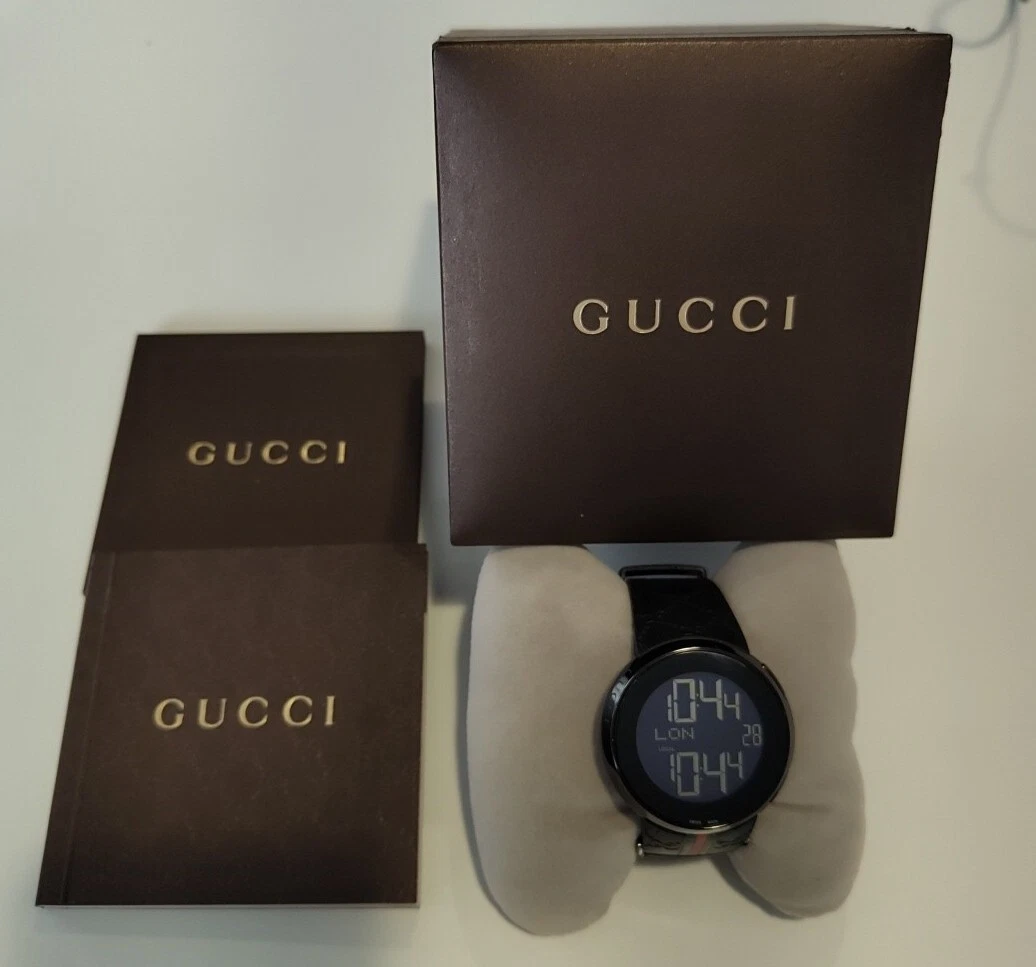 Gucci digital hotsell watch battery