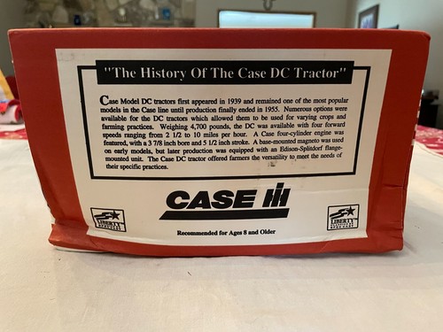 Case DC4 Case Reunion 1995 show tractor by Spec Cast NIB - Picture 7 of 9