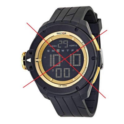 SOLO CINTURINO ORIGINALE SECTOR R3251589003 ONLY STRAP WATCH