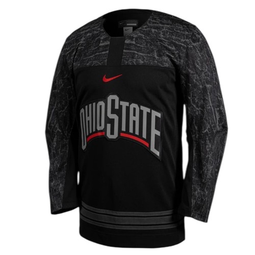 Herren Ohio State Buckeyes Nike schwarz Eishockey Trikot mehrere Größen $ 130 - Bild 2 von 4