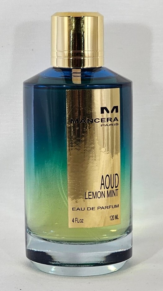 Mancera Aoud Lemon Mint 4. Oz 120 ml Eau de Parfum Spray
