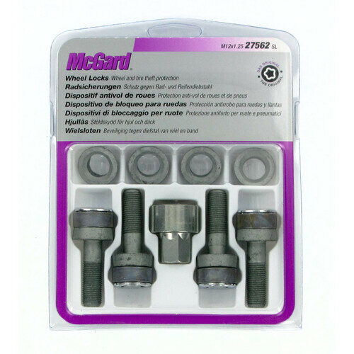 LJ7A Bulloni Con Rondella Conica Kit 4 Pz - Ultra High Security - C010
