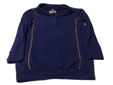 Wears Woody Bamboo Blend Pullover Sweater Navy Blue Women’s Large *read USA Made