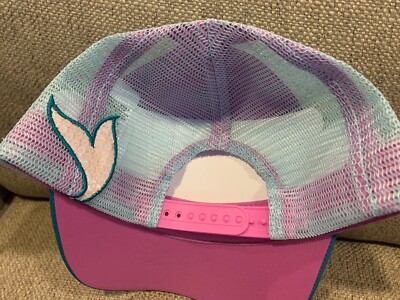 NWT Disney The Little Mermaid Ariel Baseball Cap Womens Anniversary Collection Disney Parks Ariel The Little Mermaid Seashell Baseball Hat  main image 4