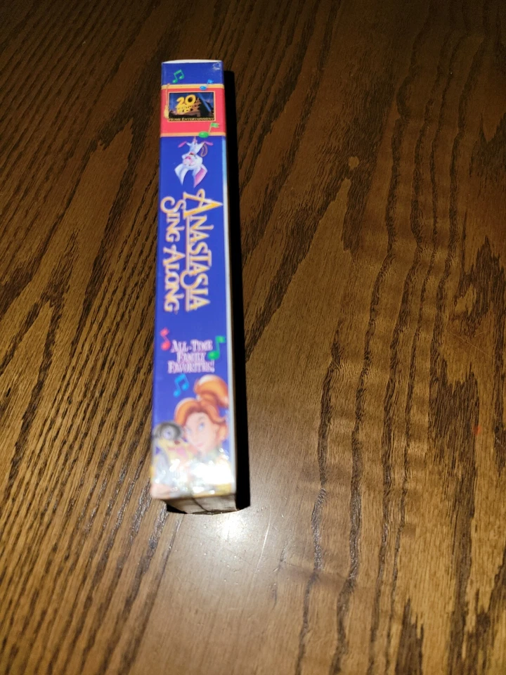 Anastasia Sing Along 1991 All-Time Family Favorites VHS  New - Image 2 of 3