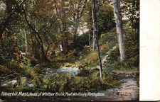Postcard MA Haverhill Head of Whittier Brook Poet's Birthplace Vintage PC f399
