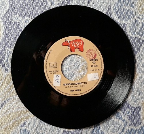 45 Giri - Bee Gees Massachusetts / World Italy Press 1975 vinyl nearMint - Foto 5 di 6