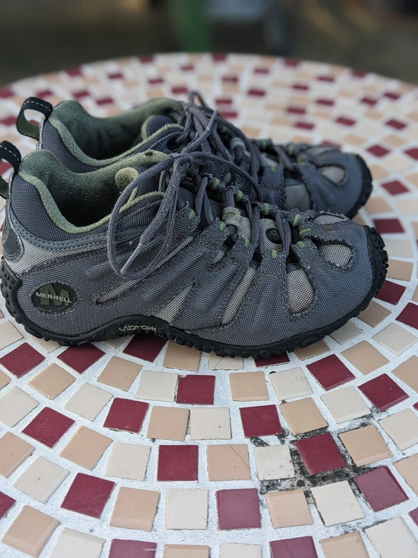 merrell chameleon slam slate hiking shoes