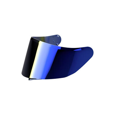 Blue Mirror Visor Helmet AIROH Spark 2